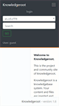 Mobile Screenshot of knowledgeroot.org